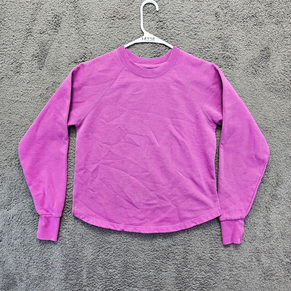 Municipal Sweatshirt Mens‎ Size XS Purple Crewneck Pullover